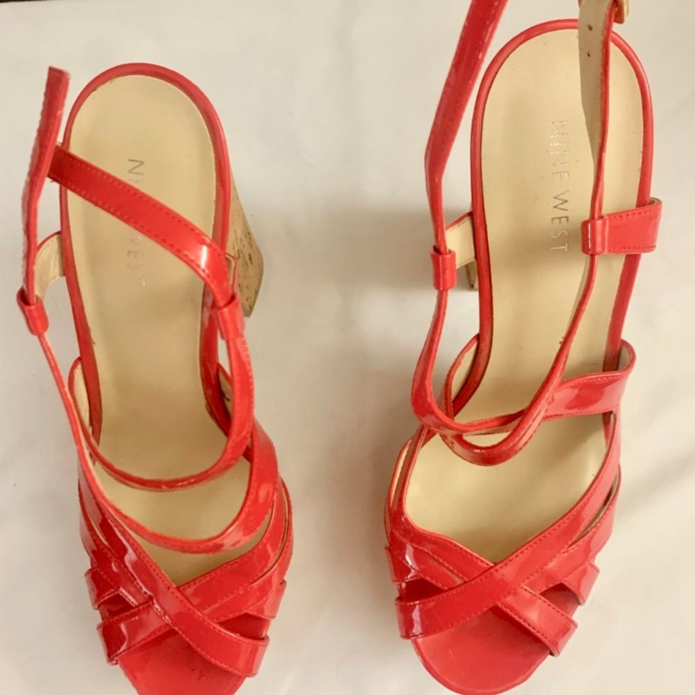 Bright Red Wedges - Picture 5 of 5